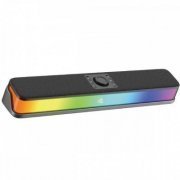 Knup soundbar RO856 14W bluetooth sem fio Led RGB Entradas USB, auxiliar P2, USB-C