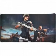 Knup mousepad gamer speed large Atirador 900x400mm Base antiderrapante, borda costurada