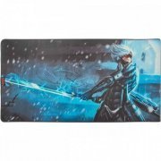 Knup mousepad gamer speed large Samurai 900x400mm Base antiderrapante, borda costurada