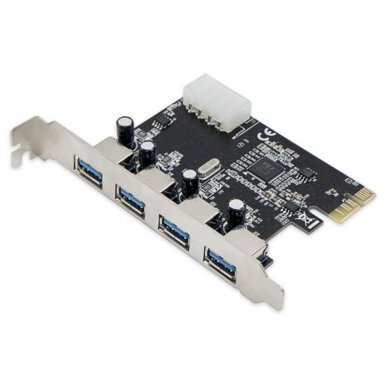 KP-T102 Knup Placa PCIe x1 4x USB 3.0 5Gbps