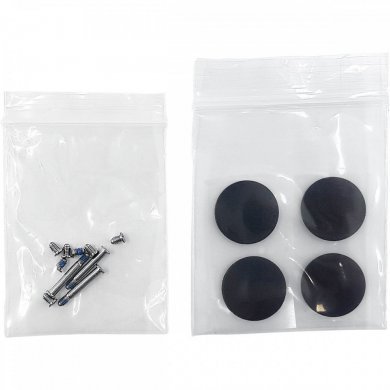Kit pés de borracha e parafusos Macbook Pro