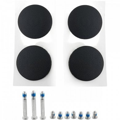 KPBMP Kit pés de borracha e parafusos Macbook Pro