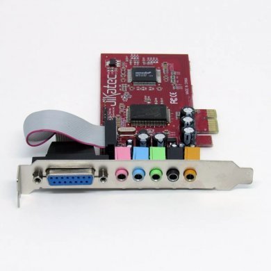 KPSM-721 Placa de Som 5.1 PCI-Express x1 até 6 canais