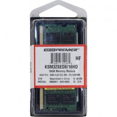 KSM32SED8/16HD Kingston Memória 16GB DDR4 3200Mhz ECC Unbuffered