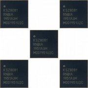 Ci KSZ8081 RNBIA Ethernet 10/100Mbps QFN32 (Kit 5x) SMD com 32 vias 