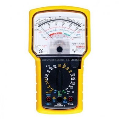 KT-7050 Ketai Multímetro Analógico KTI KT-7050 20M DC-AC 500volts 7 fun