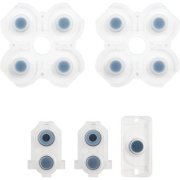 Kit de borrachas para joystick PS4 JDM030 e JDM040 botões L2 L1 R2 R1 para controles PS4 JDM030 e 040