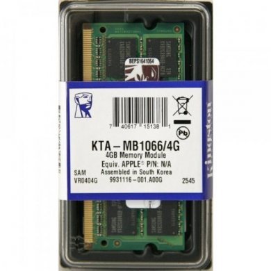 KTA-MB1066/4G Kingston Memoria 4GB DDR3 1066 PC3-8500
