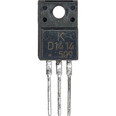 KTD1414 5x Transistor KTD1414 Darlington NPN 80V 4A TO-220IS