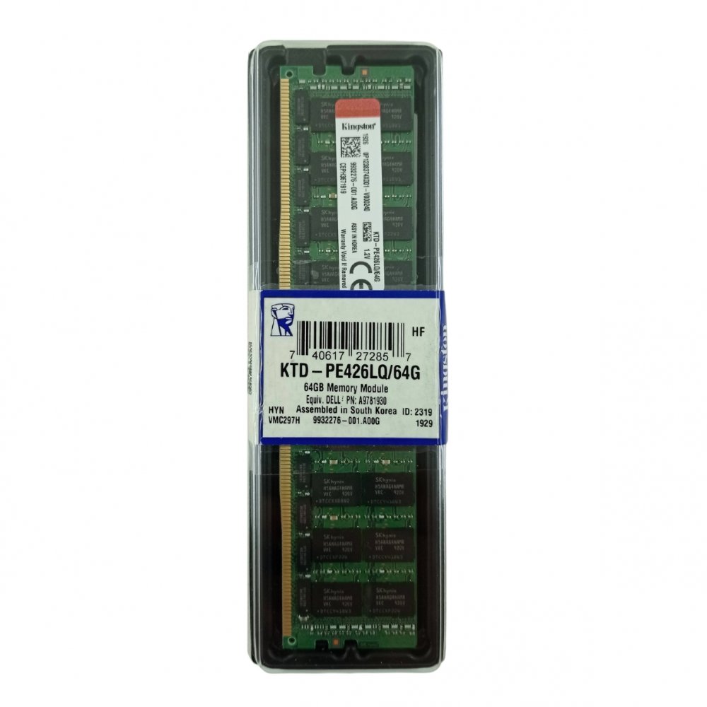KTD-PE426LQ/64G Kingston Memoria DDR4 64GB 2666Mhz LRDIM