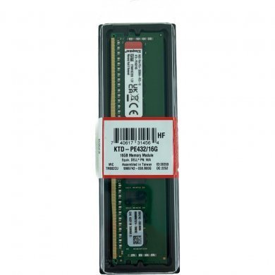 KTD-PE432/16G Kingston Memória 16GB DDR4 3200MHz ECC RDIMM