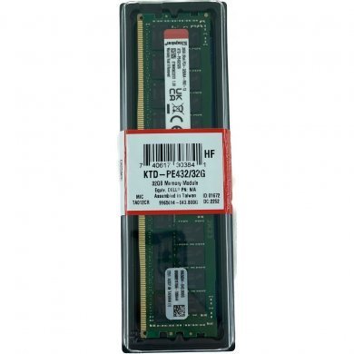 Kingston Memória 32GB DDR4 ECC Registrada