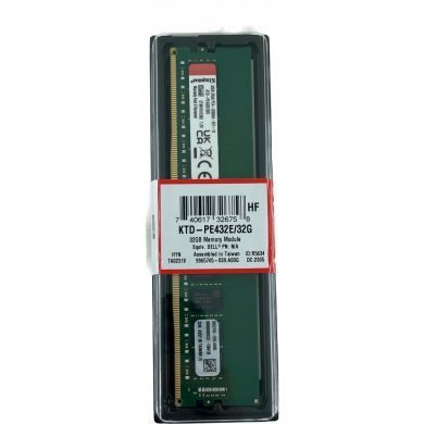 KTD-PE432E/32G Kingston Memória 32GB DDR4 3200MHz ECC Unbuffered