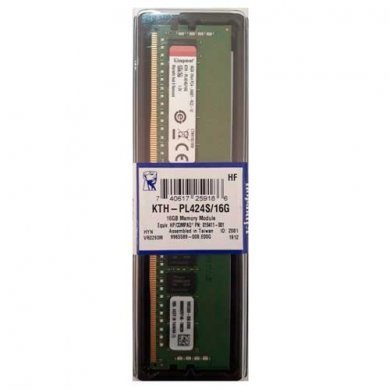 KTH-PL424E/16G Kingston Memória 16GB DDR4 2400Mhz ECC