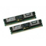 Kingston Memoria 8GB (2x 4GB) DDR2 ECC 667Mhz PC2-5300 240 Pinos Dual Rank Kit  (Disponível e Compatível com HP: 397415-B21)