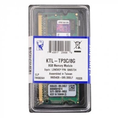 KTL-TP3C/8G Kingston Memoria 8GB DDR3 1600MHz