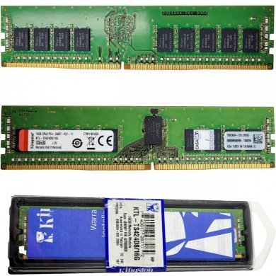 Kingston Memoria DDR4 16GB 2400MHz ECC Regist