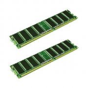 Memória Kingston 4GB (2x 2GB) DDR2 800Mhz DIMM PC2-6400 ECC Unbuffered 240 Pinos Memory Standard: DDR2-800/PC2