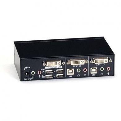 KV9612A-K USB DVI KVM Switch, DT-series, 2 Port