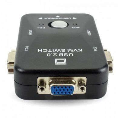 Switch KVM USB VGA 2 Portas sem cabos
