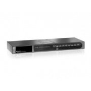 Level One Chaveador KVM 8 Portas PS2 VGA LevelOne KVM-0 Porta Console: 1 x PS2, Hot Plug and Play, Gerencia 8 