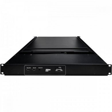 KVM-17-AOC LCD KVM 17 polegadas com teclado e mouse USB