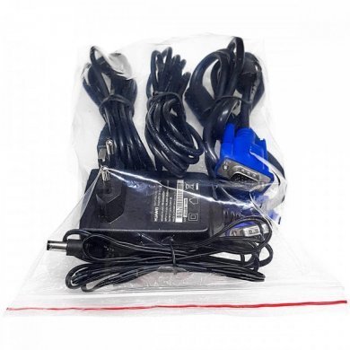 KVM-17-AOC LCD KVM 17 polegadas com teclado e mouse USB