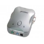 Chaveador KVM Planet 2 Portas PS2 Video Resolution: 2048 x 1536, Bandwidth: 400MHz, Power Adapter (Optional): DC 9V, 500mA, PC Select