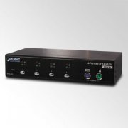 Switch KVM Planet 410 4 Portas PS2 com Audio (não acompanha cabo)