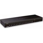 Chaveador KVM 16 Portas PS2/USB D-Link Rack 19 1U, Resolução 2048 x 1536 VGA