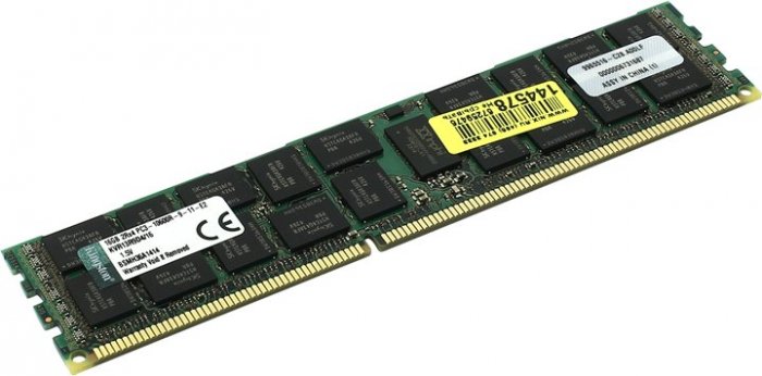 KVR13R9D4/16 Memoria Kingston 16GB DDR3 1333Mhz