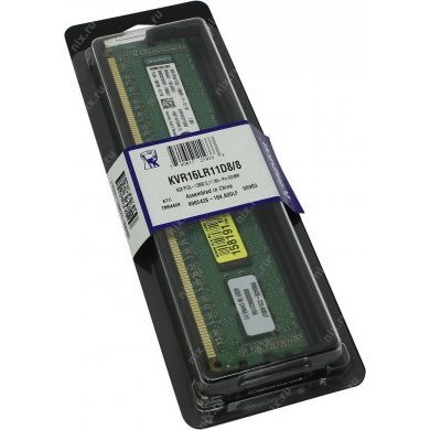 Kingston Memoria 8GB 1600MHz DDR3L ECC
