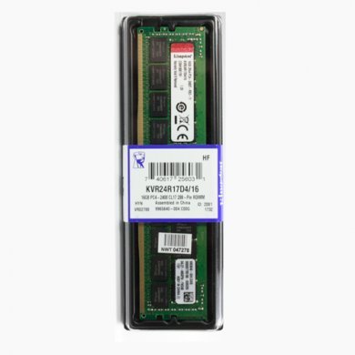 KVR24R17D4/16 Kingston Memoria DDR4 16GB 2400Mhz ECC Reg
