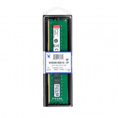 KVR26N19D8/16 Kingston memoria DDR4 16GB 2666Mhz CL19
