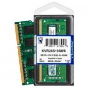 Kingston Memoria 8GB DDR4 2666Mhz SODIMM 1RX8 1Rx8 1G x 64-Bit PC4-2666 Non-ECC CL19 para notebook