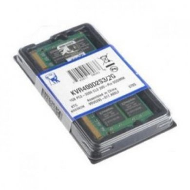KVR400D2S3/2G Kingston Memória Notebook 2GB 400MHz DDR2