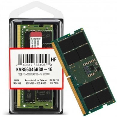 KVR56S46BS8-16 Kingston Memória 16GB DDR5 5600MHz SODIMM