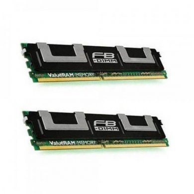 KVR667D2D8F5K2/4G Memória FB-DIMM Kingston 4GB (2x 2GB)