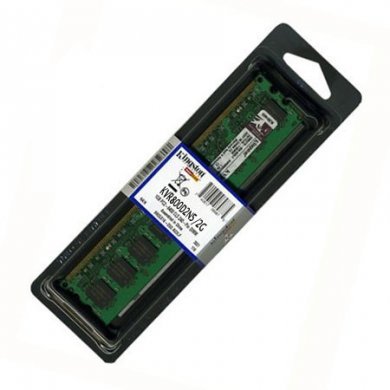 KVR800D2N5/2G Memória Kingston 2GB 800Mhz DDR2 PC2-6400 VALUE RAM, PN: KVR800D
