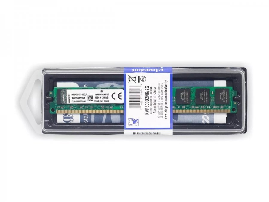 PC周辺機器 Kingston 2GB 800MHz DDR2 ECC CL6 DIMM KVR800D2E6/2G Amazon | Kingston 2GB 800MHz DDR2 ECC CL6 DIMM KVR800D2E6/2G