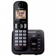 Panasonic Telefone Sem Fio Preto DECT 6.0 Secretária 