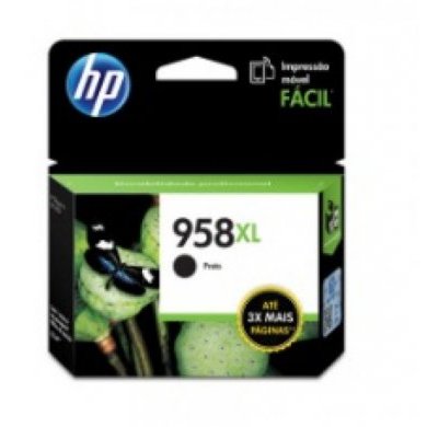 L0R41AB Cartucho de Tinta HP 958XL Preto 63.5ML