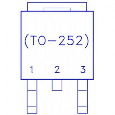 CI L1085XG regulador de tensao 1.3V 3A (Kit 2x)