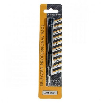 L110724 Chave Cerâmica Professional Lodestar Fenda 0.7 x 2.4mm Anti Est�