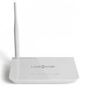 Link One Roteador Wireless Modem ADSL2+ Antena fixa 5 dBi, velocidade até 150 Mbps