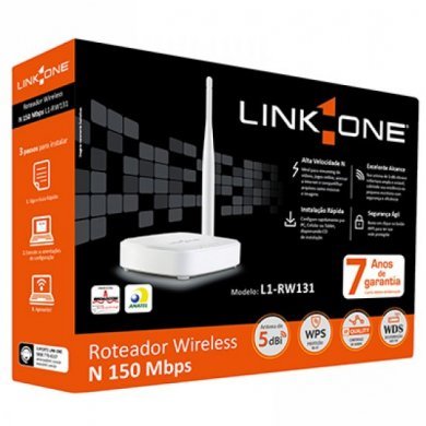 Roteador Wireless N Link One 150Mbps