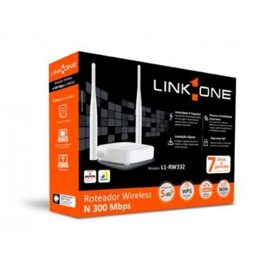 Roteador Link One Wireless N 300Mbps