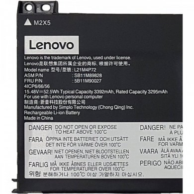 L21M4P72 Bateria original ThinkPad T14 Gen 3/4, P14S Gen 3
