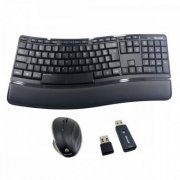 Kit Teclado Mouse Wireless Microsoft Comfort Sculpt L