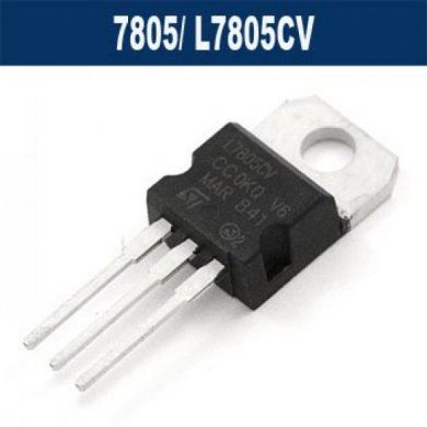 L7805CV Regulador de Tensão 5V 1.5A TO-220